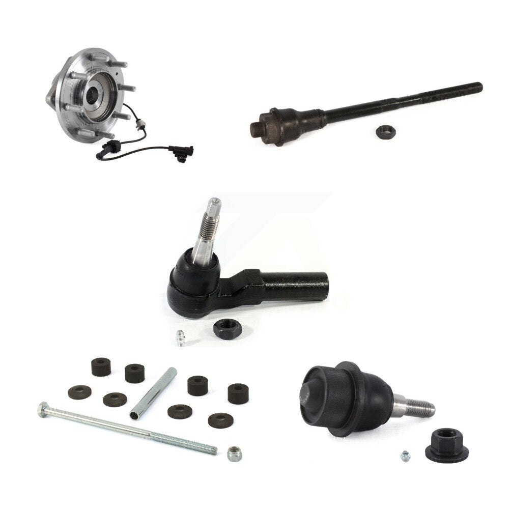 Kit de liaison de biellette de direction de rotule inférieure de roulement avant (5 pièces) pour GMC Sierra 3500 HD 4W