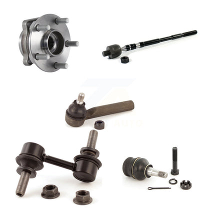 Kit de liaison de biellette de direction, roulement de moyeu avant, Joint à rotule inférieur (5 pièces) pour Subaru Forester X
