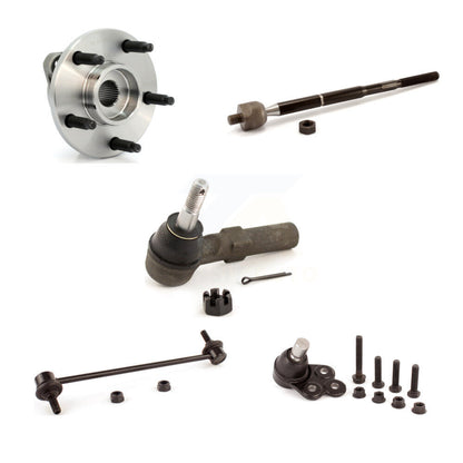 Kit de liaison de biellette de direction, roulement avant inférieur, pour Chevrolet HHR, sans ABS, 5 pièces