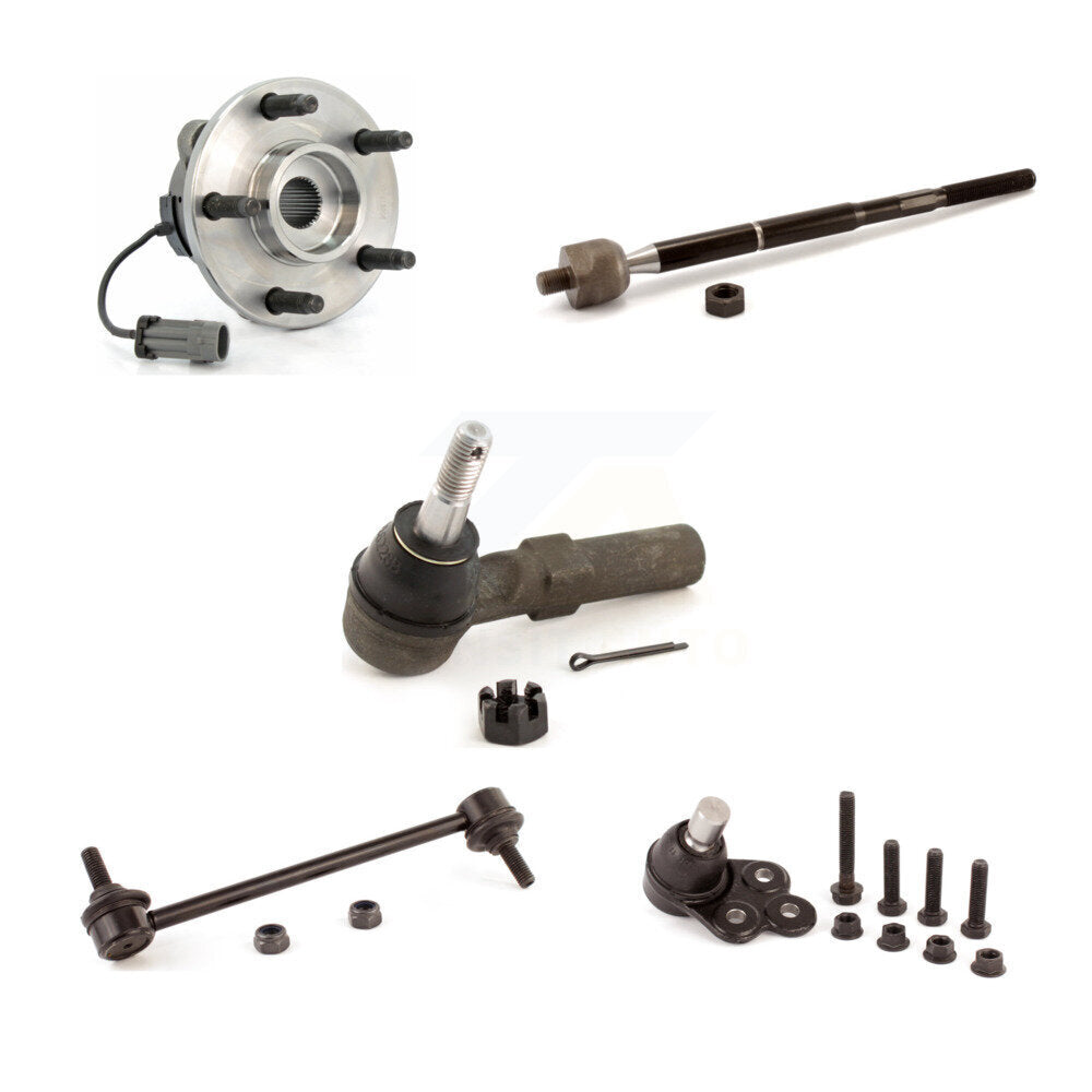 Kit de liaison de barre stabilisatrice de biellette de rotule inférieure de roulement avant (5 pièces) pour Chevrolet HH