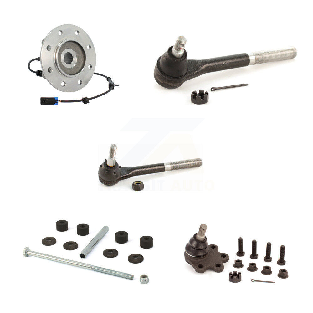 Kit de biellette et de liaison de rotule inférieure de roulement avant (5 pièces) pour K2500 Chevrolet GMC