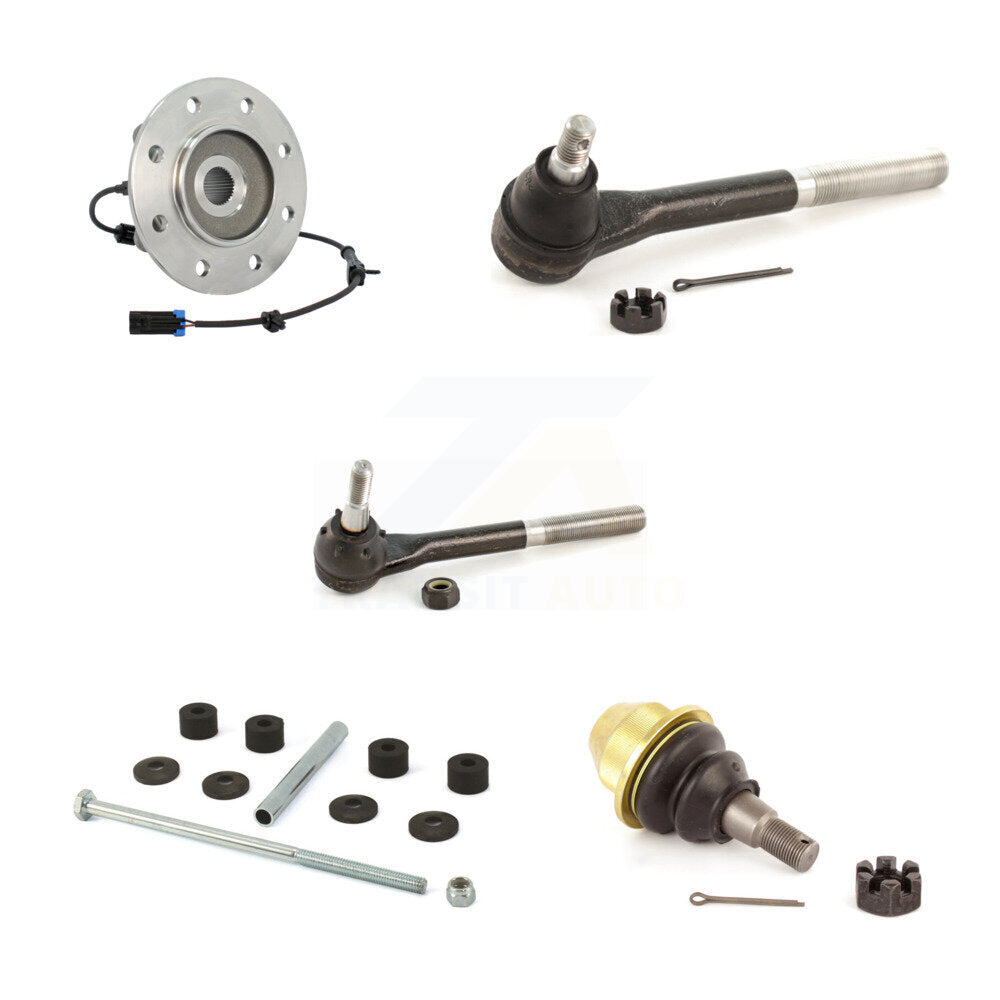 Kit de biellette et de liaison de rotule inférieure de roulement avant (5 pièces) pour K3500 Chevrolet GMC