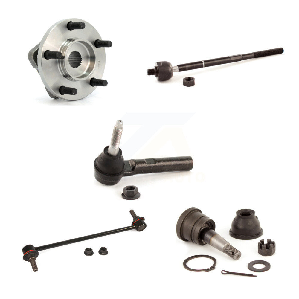 Kit de liaison de biellette de direction de rotule inférieure de roulement avant (5 pièces) pour Dodge caravane Grand &