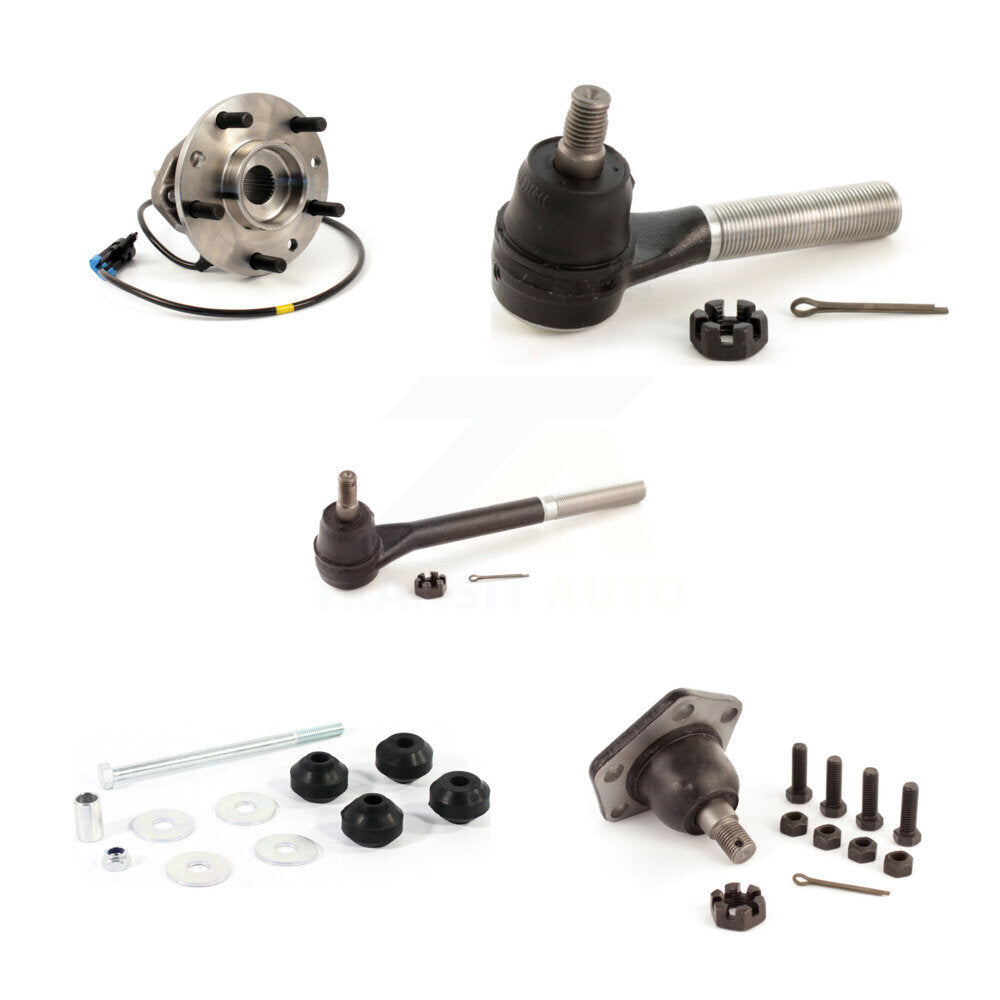 Kit de biellette et de liaison de rotule inférieure de roulement avant (5 pièces) pour Chevrolet GMC Blaze