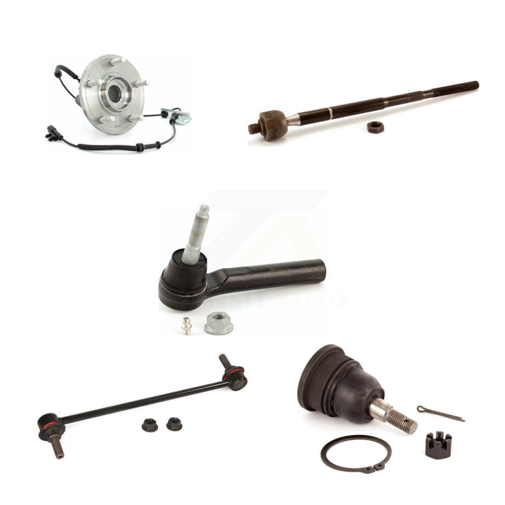 Kit de liaison de biellette de direction de rotule inférieure de roulement avant (5 pièces) pour Dodge Grand Caravan et