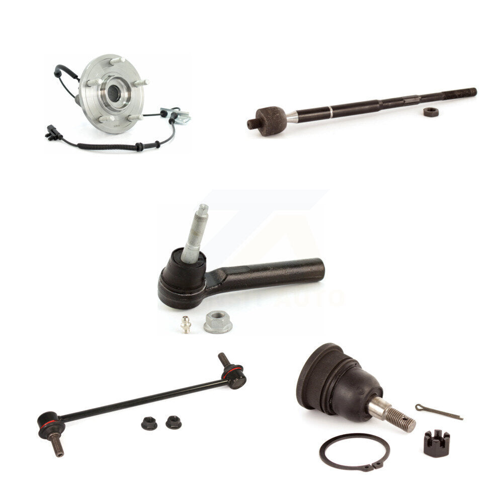 Kit de liaison de biellette de direction de rotule inférieure de roulement avant (5 pièces) pour Dodge Grand Caravan et