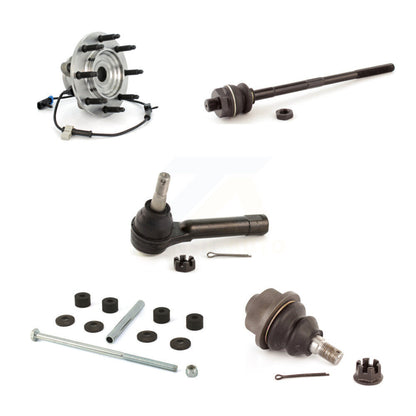 Kit de liaison de biellette de direction de rotule inférieure de roulement avant (5 pièces) pour Chevrolet Silverado X