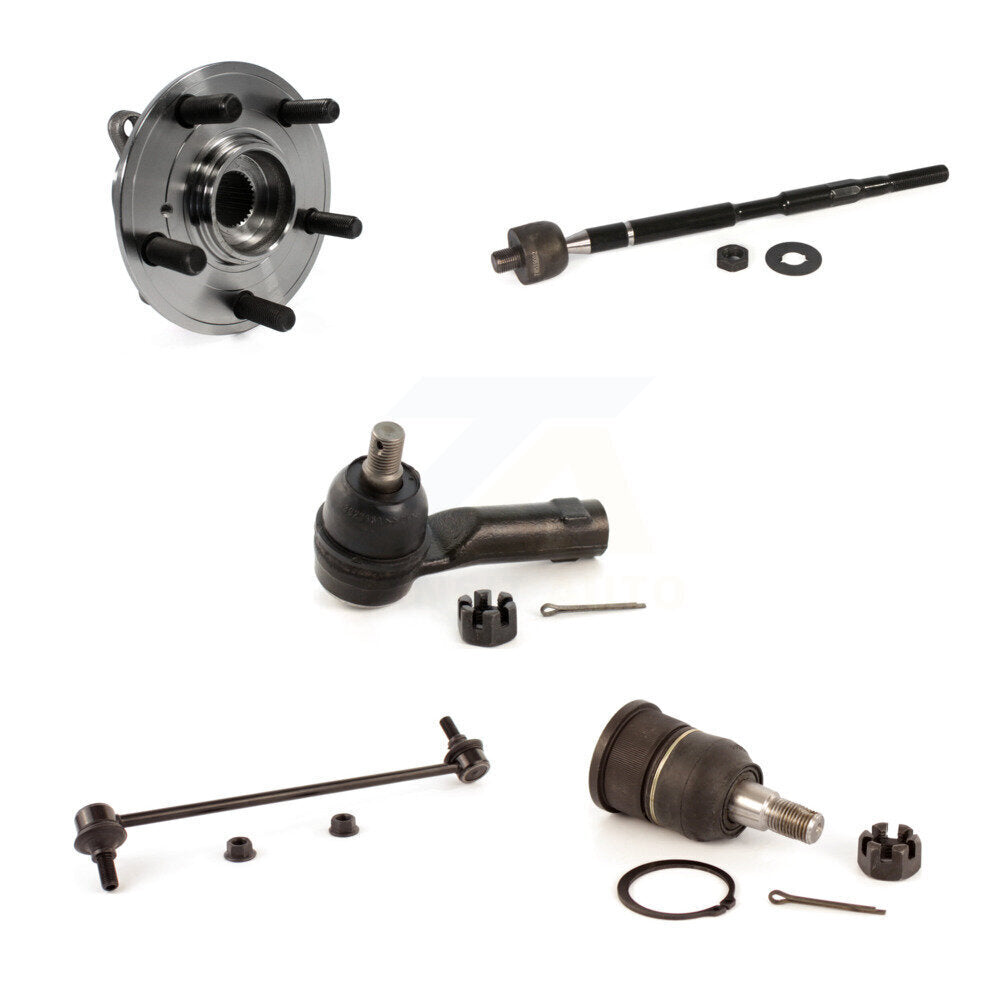 Kit de liaison de barre stabilisatrice de biellette de direction de rotule inférieure de roulement avant (5 pièces) pour Honda Odysse