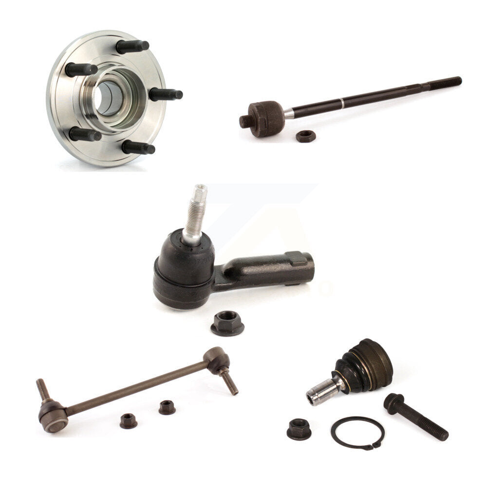 Kit de liaison de barre stabilisatrice de biellette de direction de rotule inférieure de roulement avant (5 pièces) pour Ford Mustang
