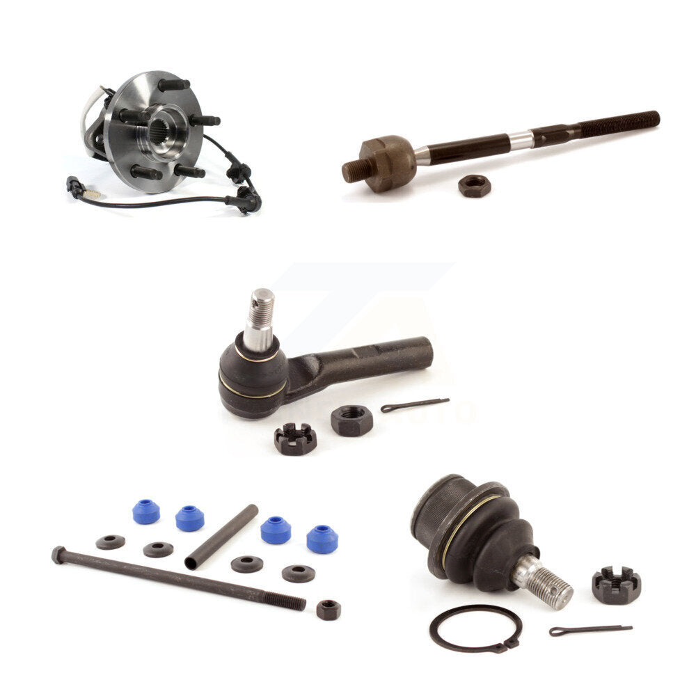 Kit de liaison de biellette de direction de rotule inférieure de roulement avant (5 pièces) pour Mazda B4000 4WD 03-04