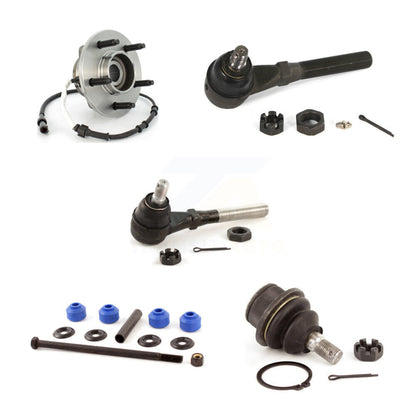 Kit de biellette et de liaison de rotule inférieure, roulement de moyeu avant gauche (5 pièces) pour Ford F-150
