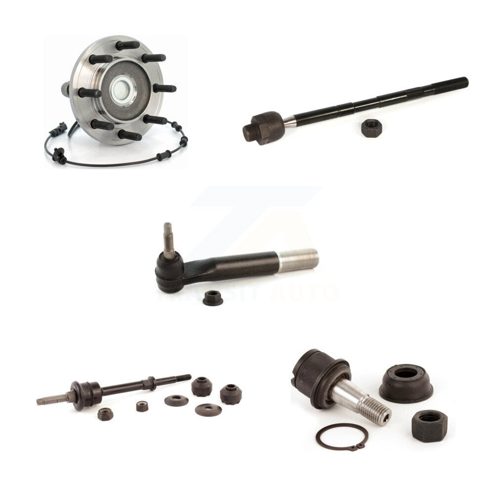 Kit de liaison de barre stabilisatrice de biellette de rotule inférieure de roulement avant gauche (5 pièces) pour Ram 350