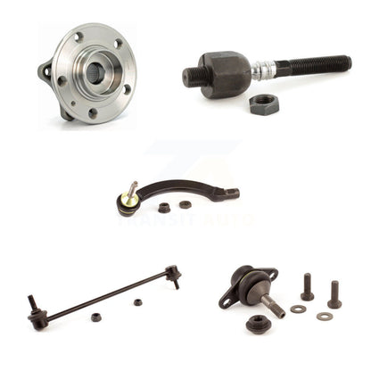 Kit de liaison de biellette de direction, roulement avant gauche, Joint à rotule inférieur (5 pièces) pour Volvo S60 V70 S8