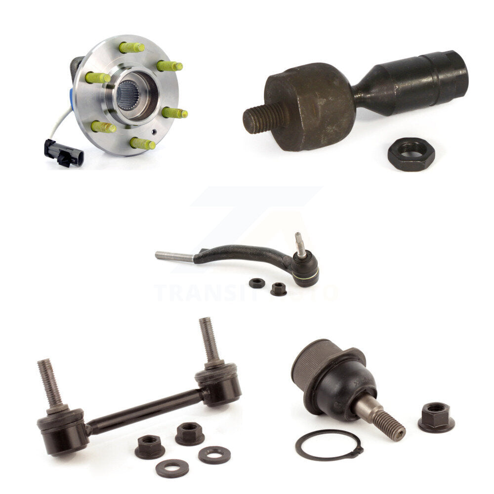 Kit de liaison de biellette de direction, roulement avant droit, rotule inférieure (5 pièces) pour Cadillac SRX AW