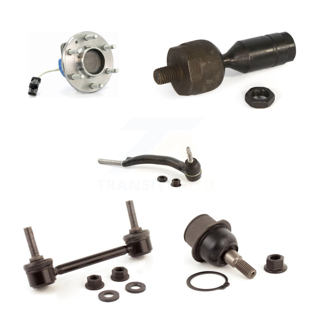 Kit de liaison de biellette de direction, roulement avant droit, rotule inférieure (5 pièces) pour Cadillac SRX RW
