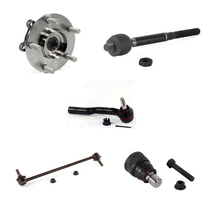 Kit de biellette de direction et de liaison à rotule inférieure, roulement avant droit (5 pièces) pour Mazda 6 14-17