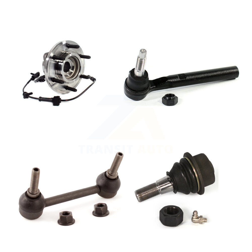 Kit de liaison de barre stabilisatrice de biellette de direction extérieure de rotule inférieure de roulement avant pour Hummer H3T H