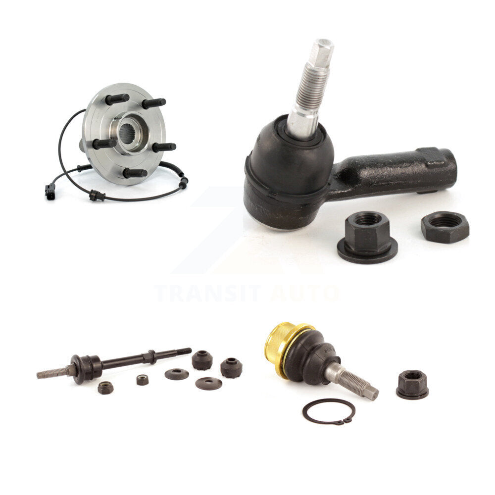 Kit de liaison de biellette de direction extérieure, roulement de moyeu avant, Joint à rotule inférieur, pour Dodge Ram 1500 RW