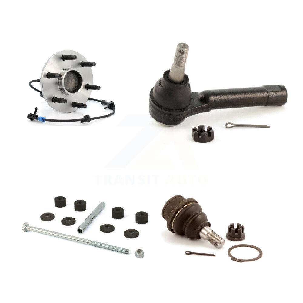 Kit de liaison de biellette de direction extérieure, roulement avant, rotule inférieure, pour Chevrolet GMC 1500 XL