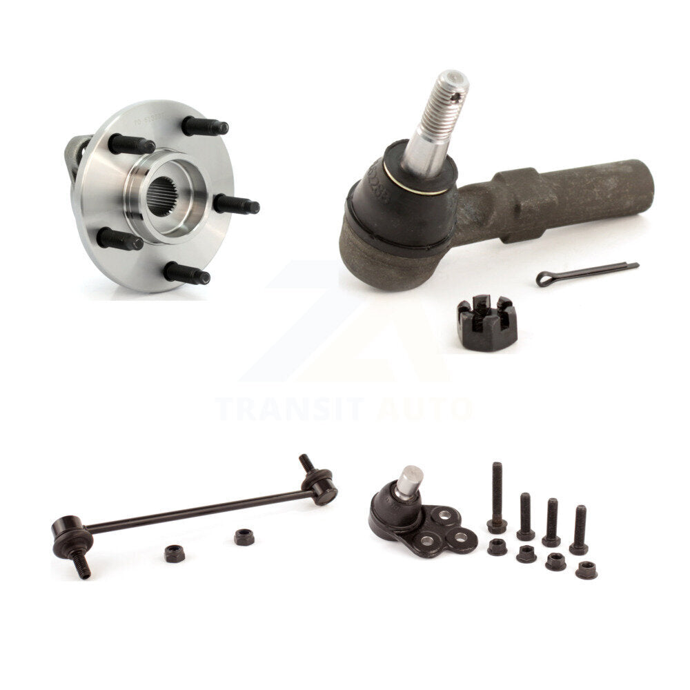 Kit de liaison de barre stabilisatrice de biellette de direction extérieure de rotule inférieure de roulement avant pour Chevrolet HH