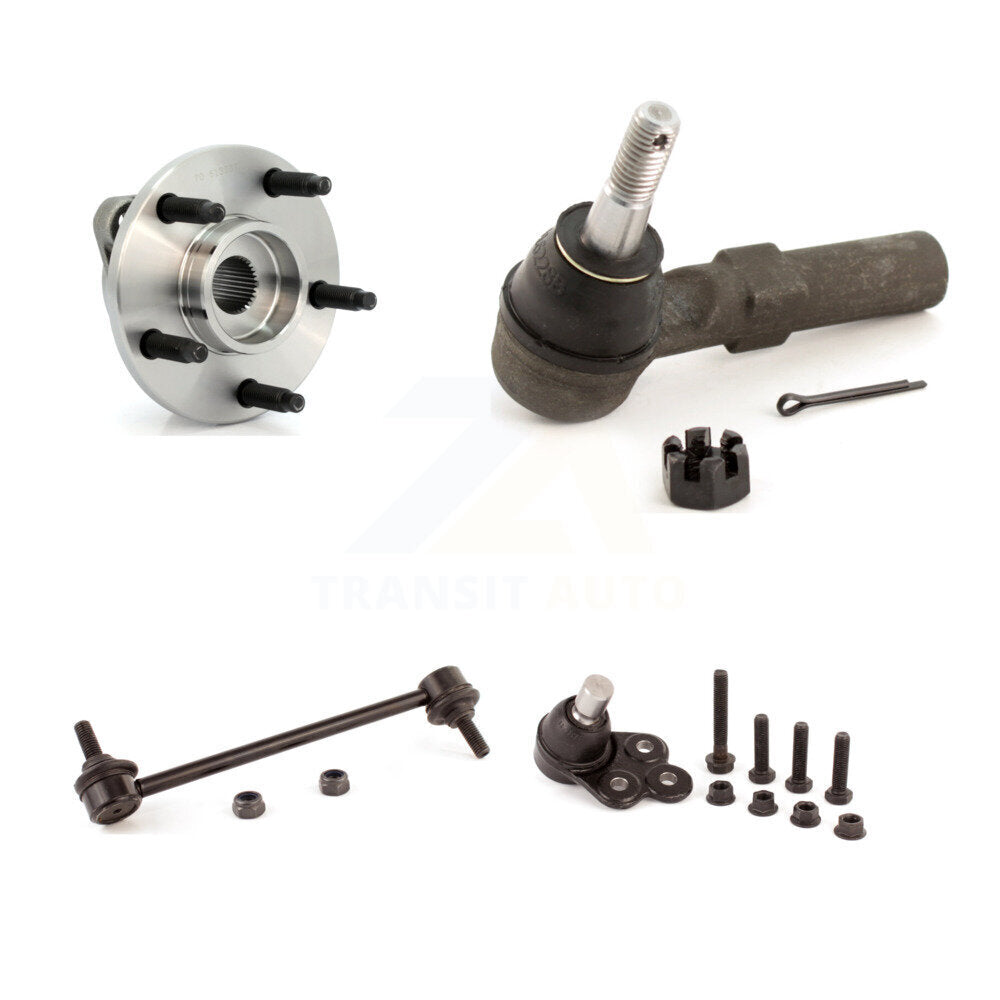 Kit de liaison de barre stabilisatrice de biellette de direction extérieure de rotule inférieure de roulement avant pour Chevrolet HH