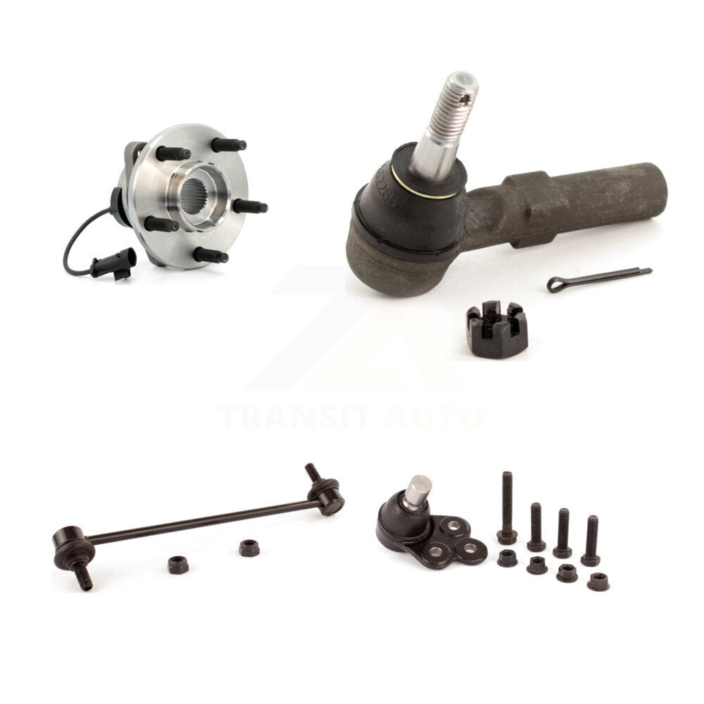 Kit de liaison de barre stabilisatrice de biellette de direction extérieure de rotule inférieure de roulement avant pour Chevrolet HH