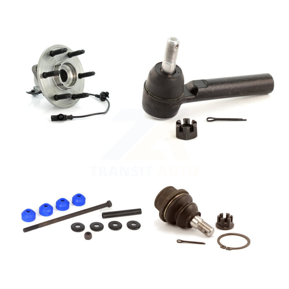 Kit de biellette de direction et de liaison extérieure, roulement avant, rotule inférieure, pour Chevrolet GMC Sierr