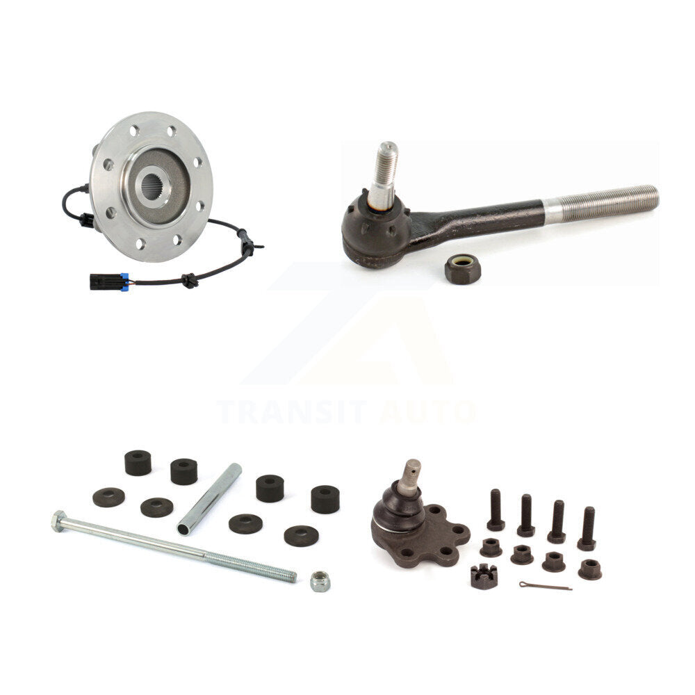 Kit de biellette de direction et de liaison extérieure, roulement avant inférieur, Joint à rotule inférieur, pour K2500 Chevrolet GMC