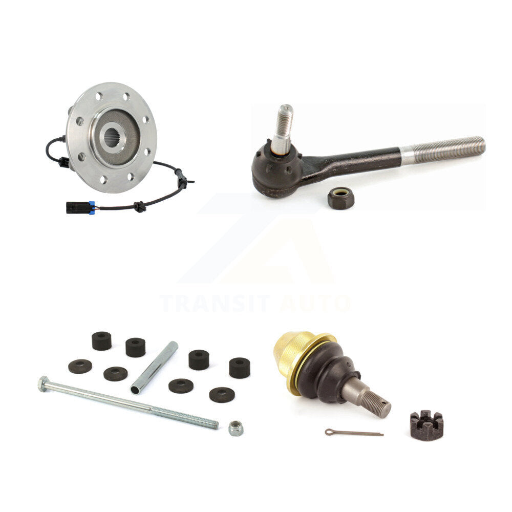Kit de biellette de direction et de liaison extérieure, roulement avant, rotule inférieure, pour K3500 Chevrolet GMC