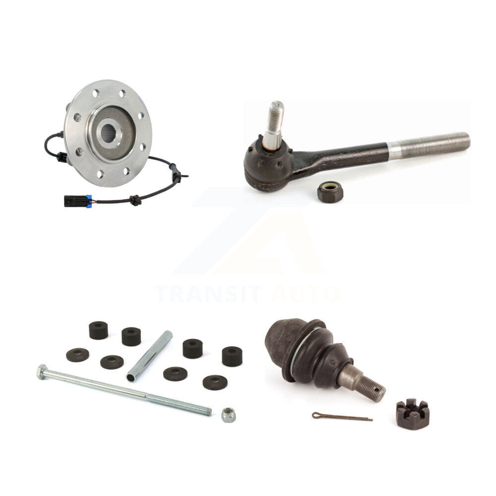 Kit de biellette de direction et de liaison extérieure, roulement avant, rotule inférieure, pour K3500 Chevrolet GMC