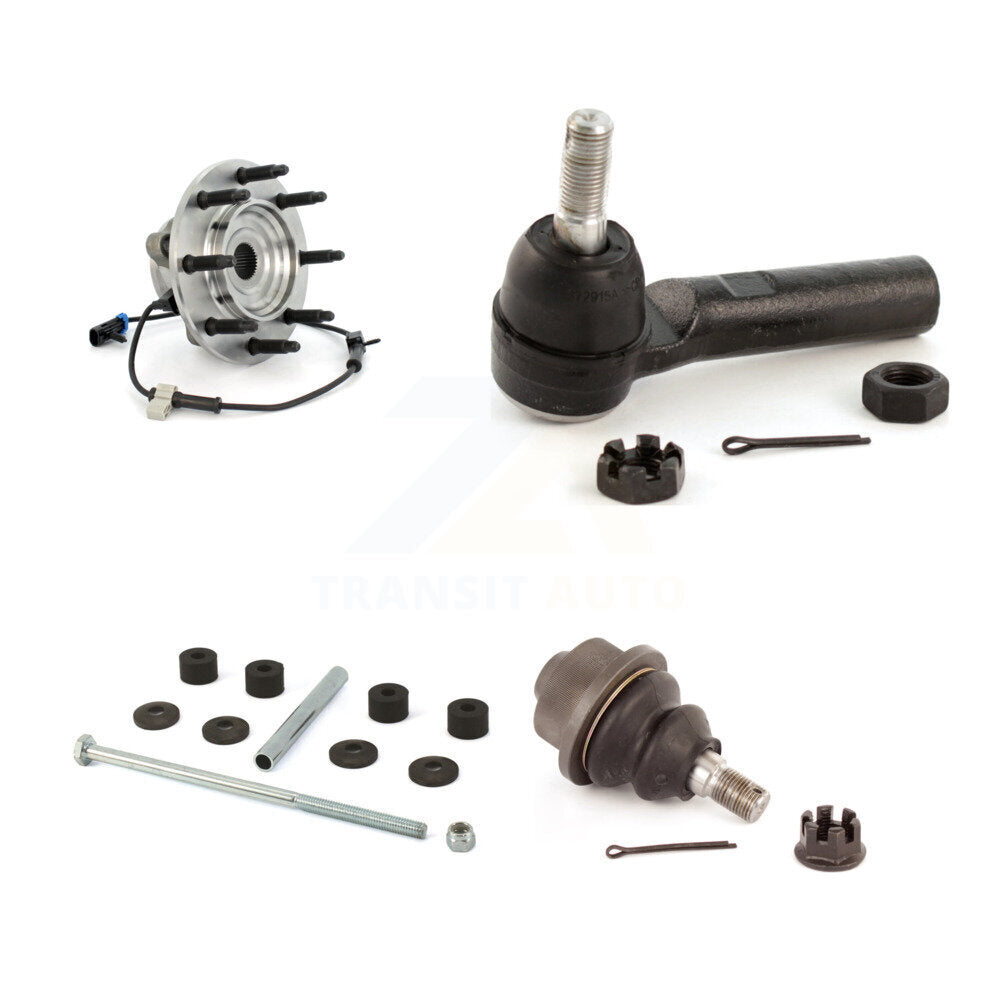 Kit de biellette de direction et de liaison extérieure, roulement avant, rotule inférieure, pour GMC Chevrolet Sierr