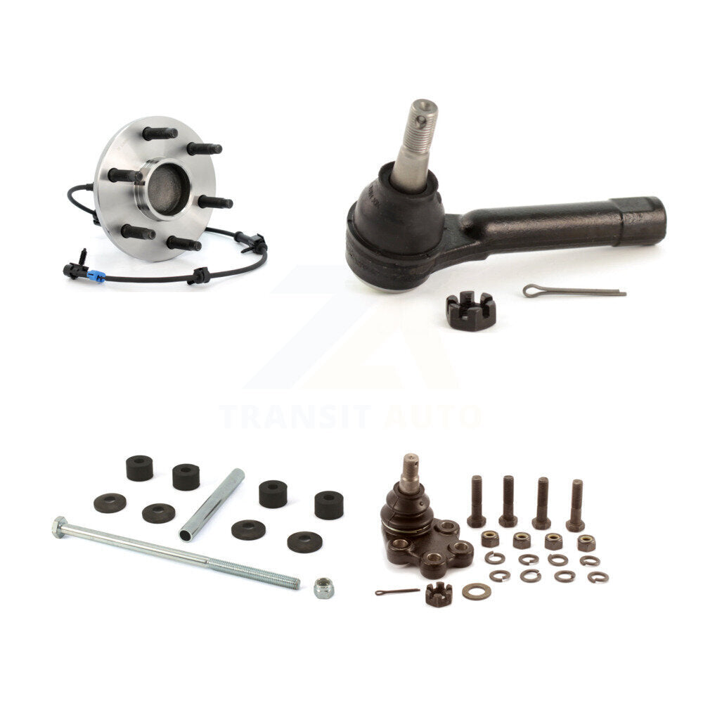 Kit de liaison de biellette de direction extérieure, roulement de moyeu avant, Joint à rotule inférieur, pour Chevrolet GMC 150