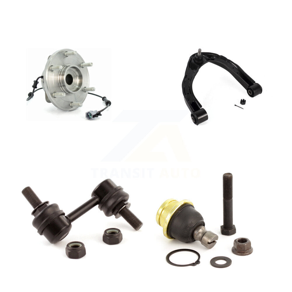 Kit de bras supérieur et de liaison à rotule inférieure, roulement avant droit, pour Nissan TITAN QX56
