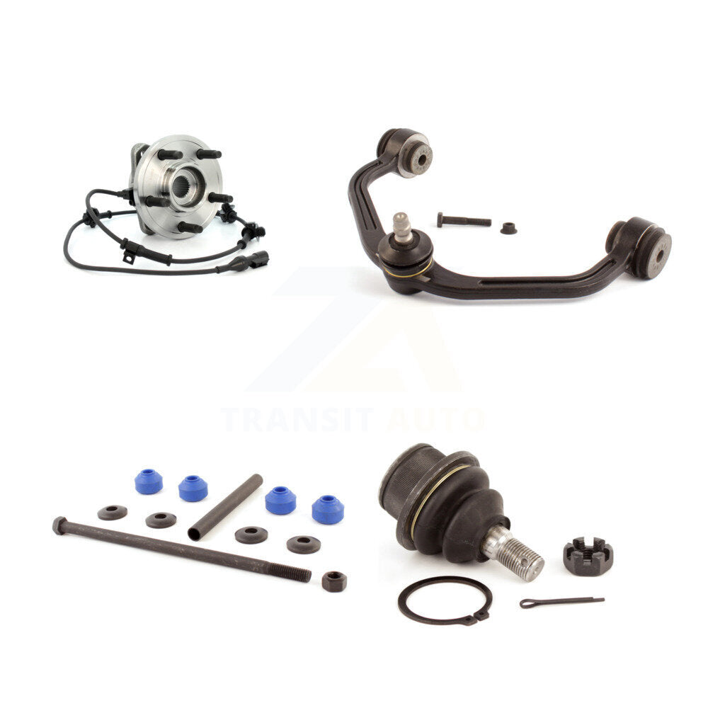 Kit de bras supérieur et de liaison à rotule inférieure, roulement avant droit, pour Ford Ranger Mazda