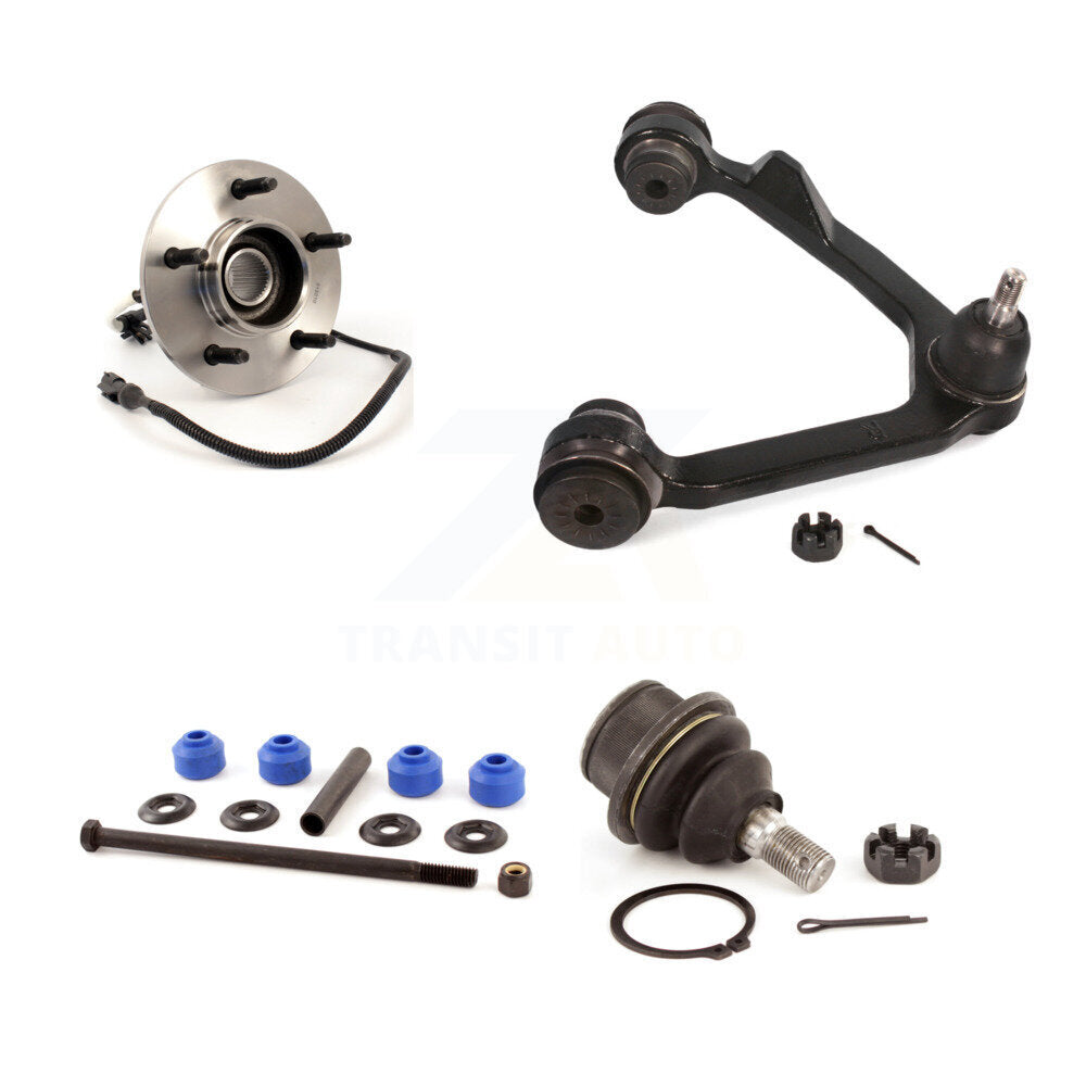 Kit de bras de commande et de liaison supérieur, roulement avant droit, rotule inférieure, pour Ford F-15