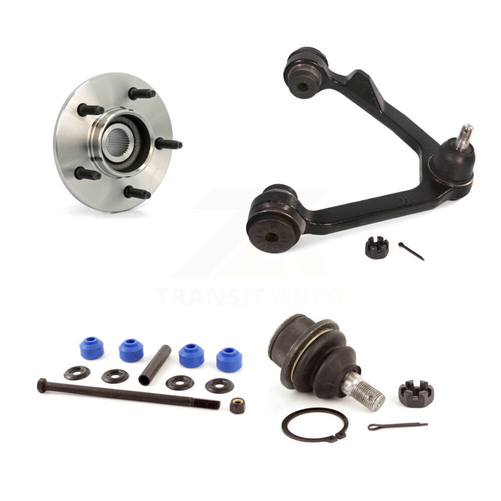 Kit de bras de commande et de liaison supérieur, roulement avant droit, rotule inférieure, pour Ford F-15