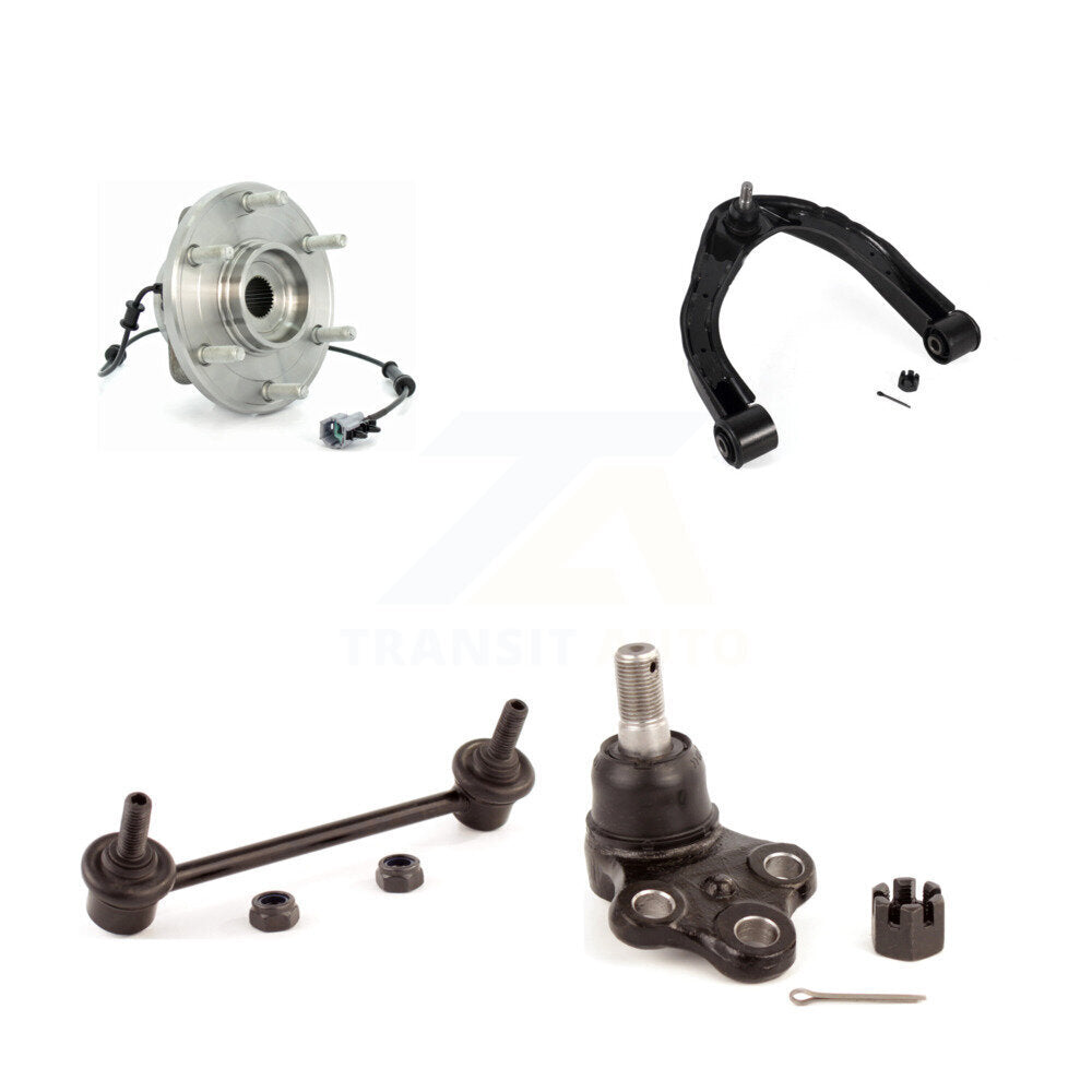 Kit de bras de commande et de liaison supérieur, roulement avant droit, rotule inférieure, pour K7T-10460
