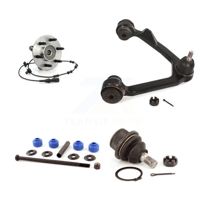 Kit de liaison de bras supérieur de joint à rotule inférieur de roulement de moyeu avant droit pour Ford Expedition
