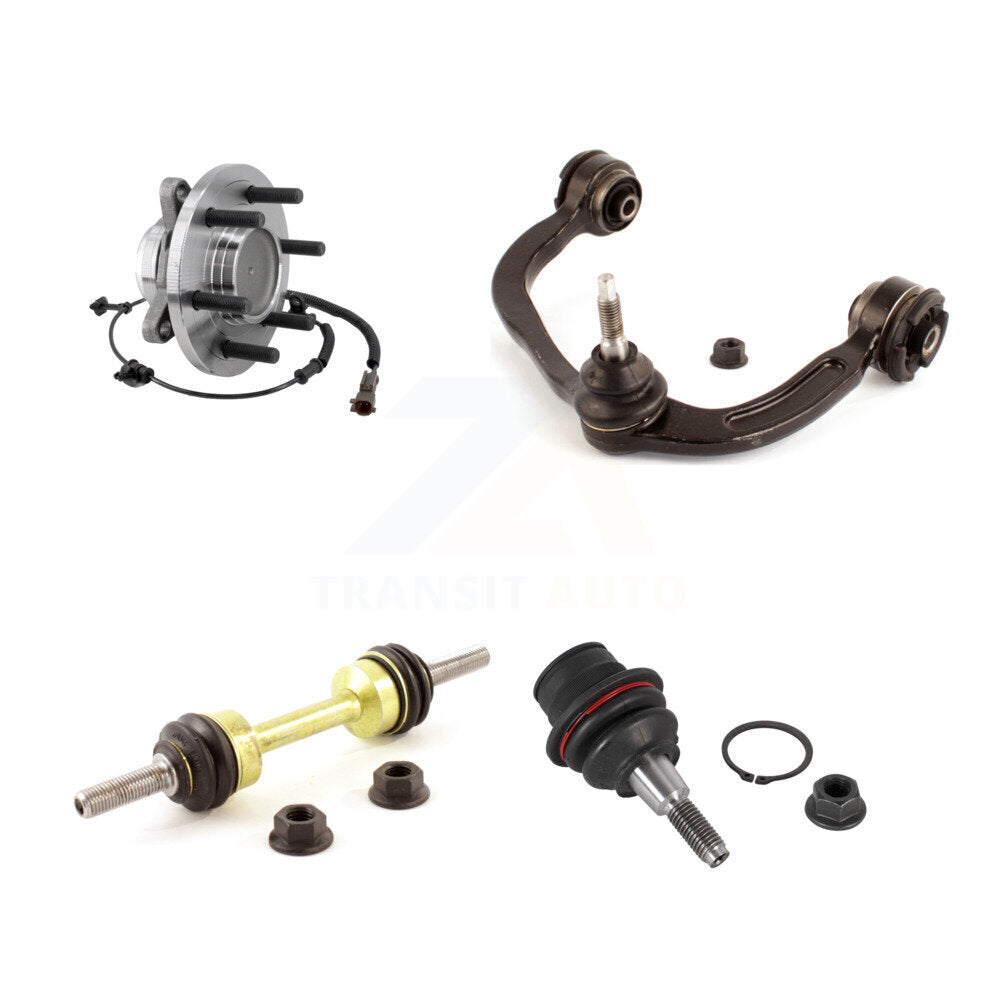 Kit de bras de commande et de liaison supérieur, roulement avant droit, rotule inférieure, pour Ford F-15