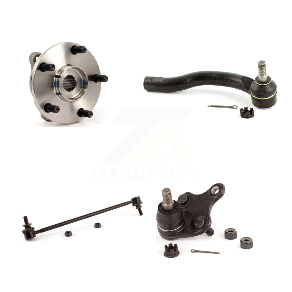 Kit de biellette de direction et de liaison extérieure, roulement avant droit, Joint à rotule inférieur, pour Toyota RAV4 t