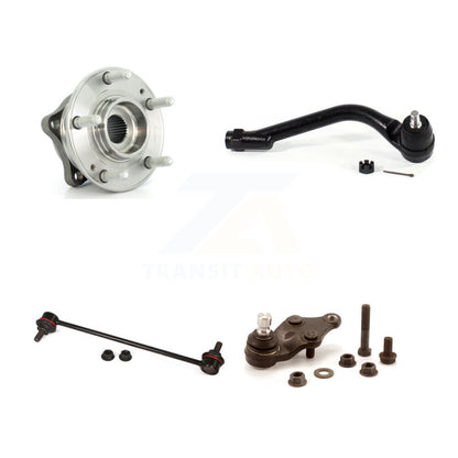 Kit de liaison de biellette de direction extérieure, roulement avant droit, Joint à rotule inférieur, pour Hyundai Santa F