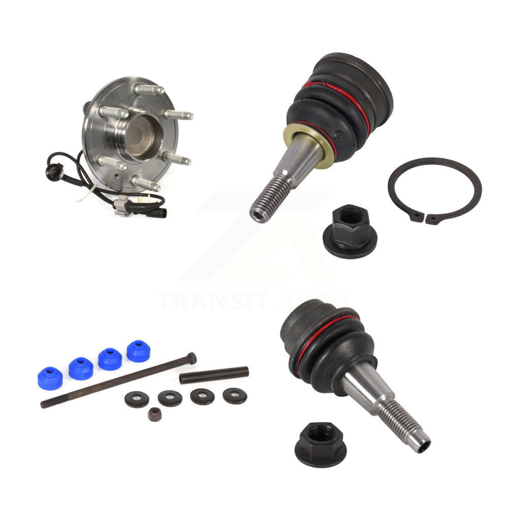 Kit de rotule et de liaison supérieure et inférieure, roulement avant, pour Chevrolet GMC Sierra 1500 X
