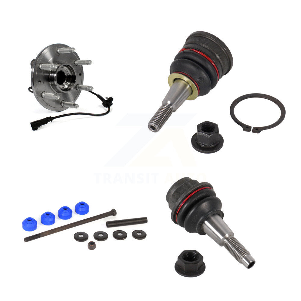 Kit de rotule et de liaison supérieure et inférieure, roulement avant, pour GMC Chevrolet Sierra 1500 X