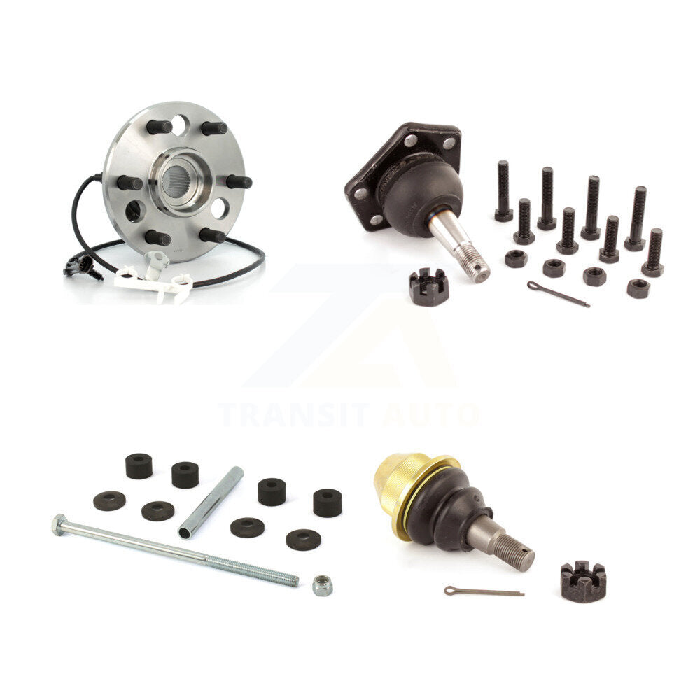 Kit de rotule et de liaison supérieure et inférieure, roulement avant, pour GMC Yukon Cadillac Escalade