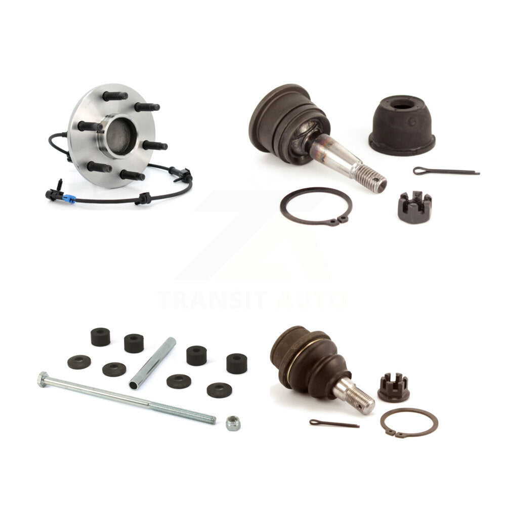 Kit de rotule et de liaison supérieure et inférieure, roulement avant, pour Chevrolet GMC Silverado 150