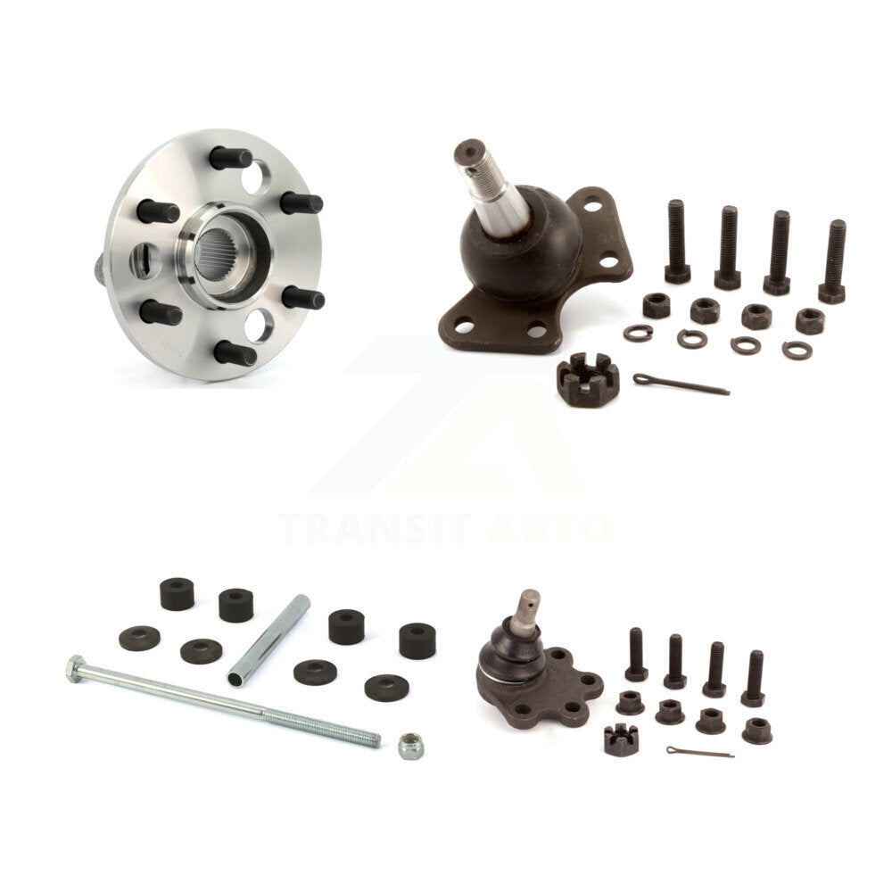 Kit de rotule et de liaison supérieure et inférieure, roulement avant, pour Chevrolet GM de banlieue K2500