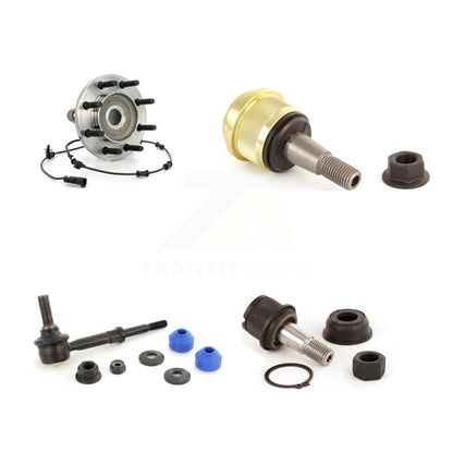 Kit de rotule supérieure et inférieure de roulement de moyeu avant et de liaison de barre stabilisatrice pour Dodge Ram 3500