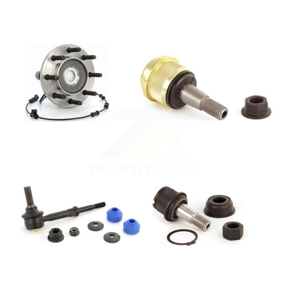 Kit de rotule supérieure et inférieure de roulement de moyeu avant et de liaison de barre stabilisatrice pour Dodge Ram 3500