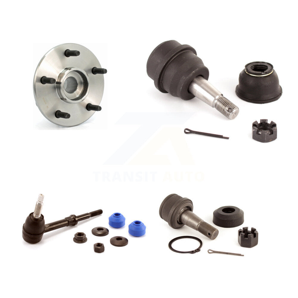 Kit de rotule supérieure et inférieure de roulement de moyeu avant et de liaison de barre stabilisatrice pour Dodge Ram 1500
