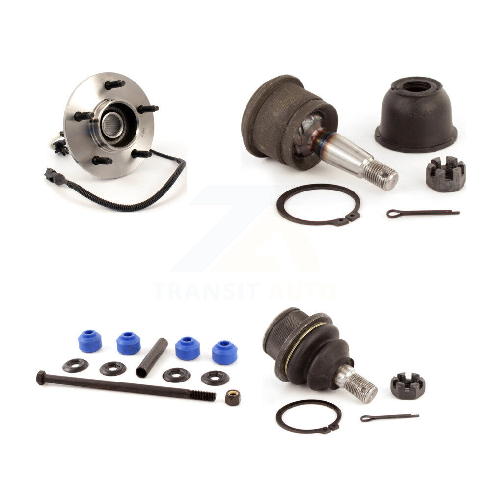 Kit de liaison de stabilisateur de barre stabilisatrice, roulement avant supérieur et inférieur, pour Ford F-15